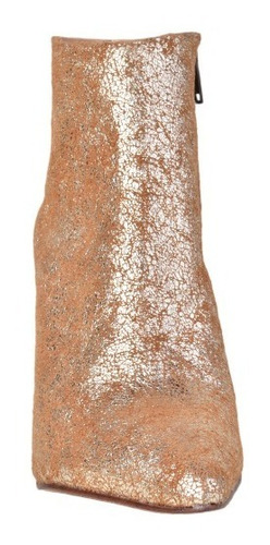 Imagen 4 de 7 de Botinetas Botitas De Mujer Cuero Taco Alto Serena - Ferraro