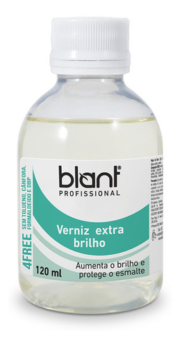 Verniz Extra Brilho Profissional 120ml Blant Rende Muito