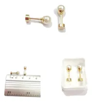 Comprar Abridores Acero Quirúrgico Baño En Oro 18k Tapón Rosca