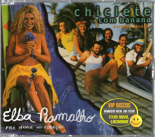 Elba Ramalho Chiclete Com Banana Cd Single Promo - Raro