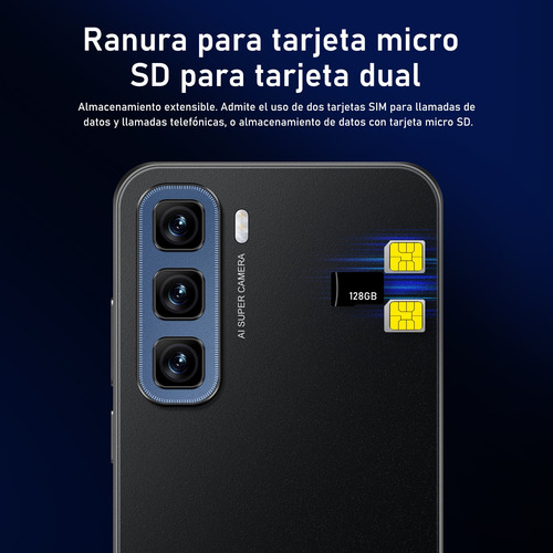 Android Celulares Hot 50 5.0 Pulgadas Barato Ram1gb Y Rom16gb Púrpura
