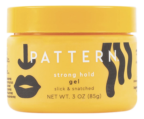 Pattern Beauty Strong Hold Gel Para Rizos, Espirales Y Textu