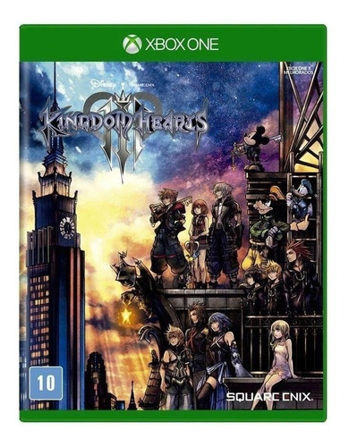 Kingdom Hearts Iii Standard Edition Físico Xbox One 