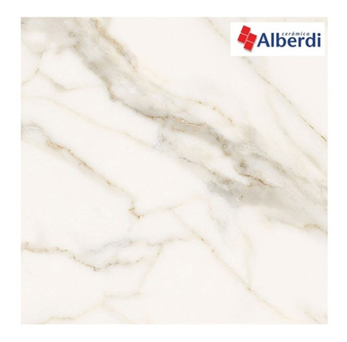 Porcelanato Marmolado Firenze Alberdi 62x62 Cm Carrara M2