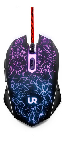 Mouse Gamer Retroiluminado 6 Botones Dpi Ajustable Urbano