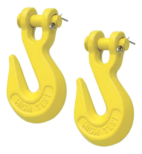 2 Ganchos Para Cadena Con Perno/chaveta 5/16'' Carga 1300 Kg
