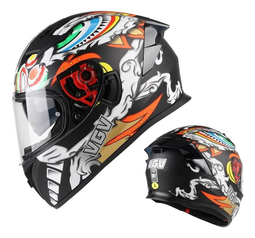 Casco Integral Vgv Integrl 81-leon Certificado Dot