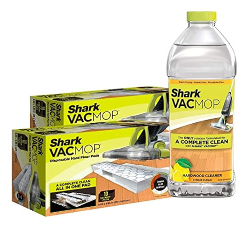 Shark Vacmop Bundle - Shark Vmp20 Vacmop Pad Refills (20 Ct.