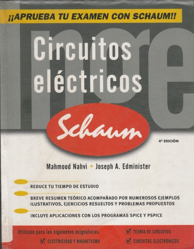 Libro Fisico Circuitos Electricos Serie Schaum