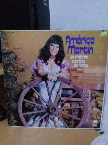 America Martín Los Mejores Corridos Del Nor Vinyl Lp Acetato