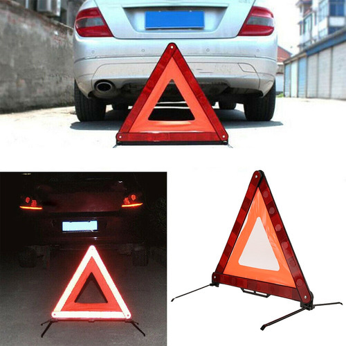 Señal De Aparcamiento Triangular Coche Emergencia Avería Ref