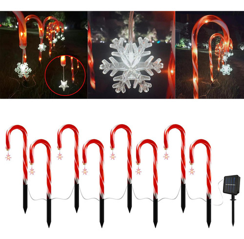 Decoración Navideña, Luz De , Luces Solares Para Estilo G