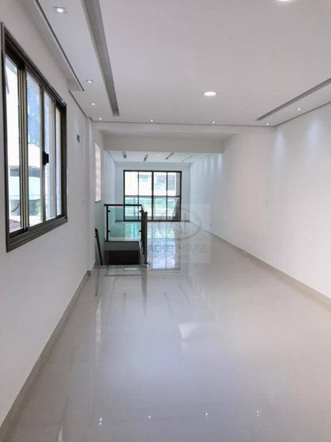 Casa Residencial Com 3 Dormitórios 3 Suítes, 2 Vagas Fixas À Venda, 158 M² Por R$ 1.360.000 - Ponta Da Praia - Santos/sp - Ca1792