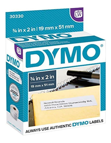 Dymo Lw Etiquetas De Direccion De Correo Para Impresoras De