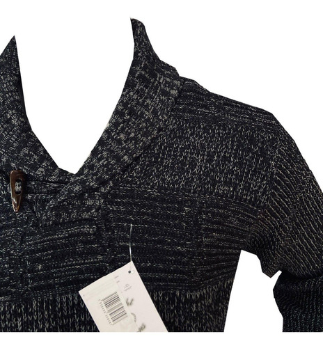 Imagen 2 de 5 de Suéter Para Hombre De Cuello Nórdico