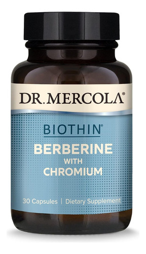 Suplemento Biothin Berberina Con Cromo 30 Capsula Dr Mercola