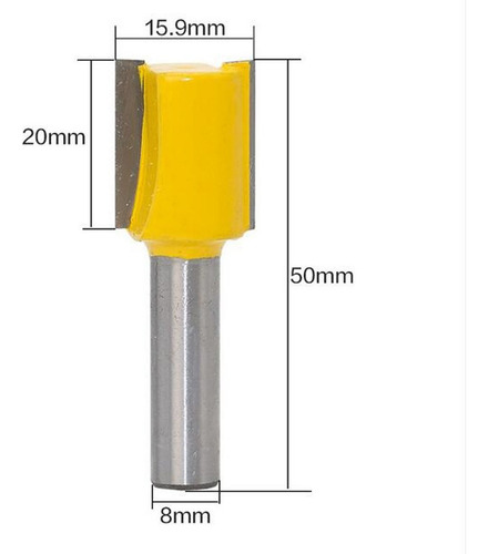 De Brocas De Enrutador De Vástago De 12 Piezas De 8 Mm De