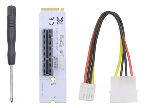 Adaptador Ngff M.2 A Pci-e X4 Pci-e Mineria Eth    Q1e