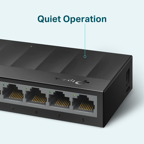 Imagem 3 de 5 de Switch 8 Portas Gigabit Tp-link Ls1008g 10/100/1000