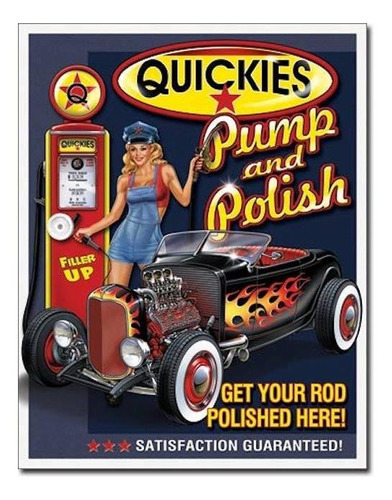 Anuncio Poster Lamina Cartel Quickies Pump Polish