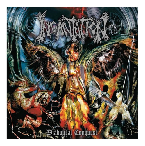 Lp Nuevo: Incantation - Diabolical Conquest (1998) Aqua