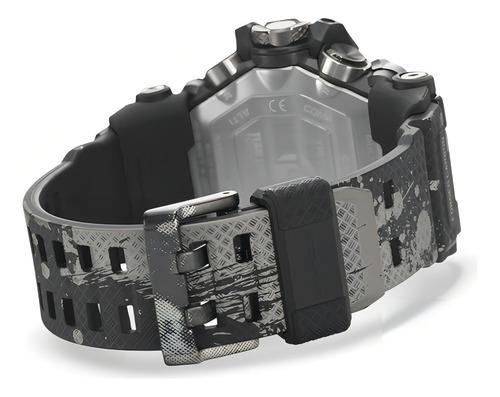 Reloj Casio G-shock Mudmaster GWG-2000TLC-1ADR Toyota Auto Strap color gris Color de bisel gris Color de fondo gris oscuro