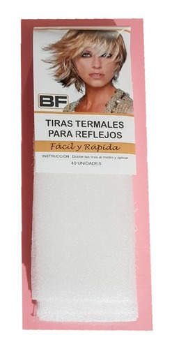 Imagen 1 de 2 de Bandas Termnales Para Reflejos Y/o Mechas