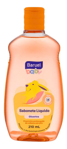 Sabonete Liquido + Creme Ante Assaduras Baruel Bebê Mãe