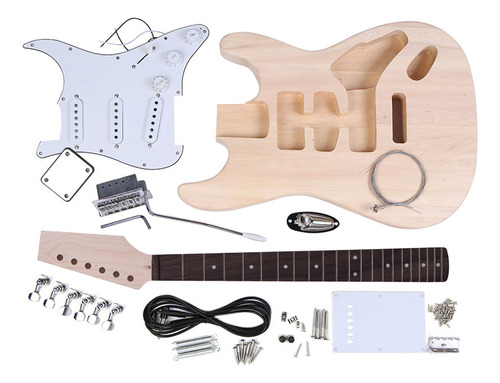 Conjunto De Cuerpo De Madera De Tilo De Arce Para Guitarra E