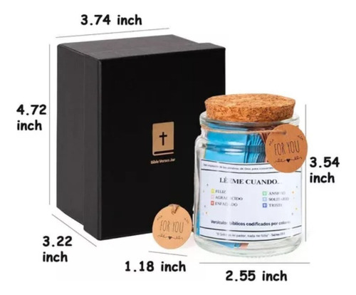 Versículos De La Biblia En Un Frasco En Español, Bible Jar