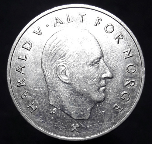 Moneda Noruega 1 Krone - Harald V