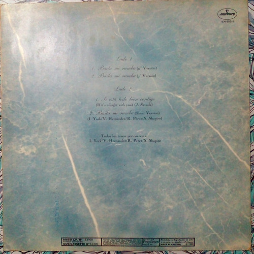 Jose Luis Puma Rodriguez - Baila Mi Rumba Vinilo Maxi 1989 Edición Limitada