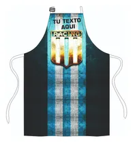 Comprar Delantales De Cocina Personalizados Con Hebilla Y Bolsillo Blanco Racing