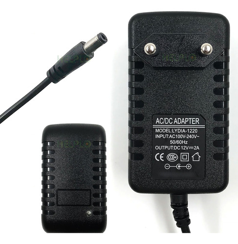 Kit 100 Fontes 12v 2a 2000ma P4 Estável Bivolt