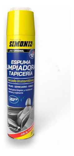 Limpiador De Tapicería En Espuma Simoniz 600 Ml