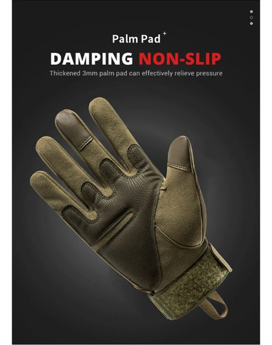 A Guantes Tácticos Hombre Y Guantes Moto Exteriores
