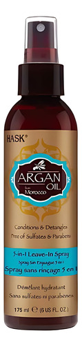 Spray Reparador Hask Con Aceite De Argán 5 En 1 175ml Marca