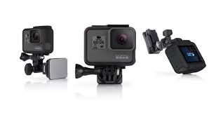 Helmet Front + Side Mount Gopro 3 4 5 Original Ahfsm-001