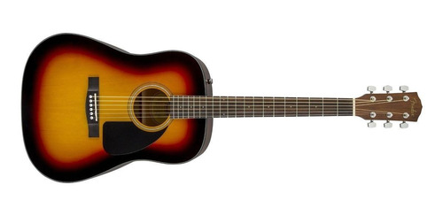 Imagen 2 de 4 de Guitarra acústica Fender Classic Design CD-60 para diestros sunburst gloss