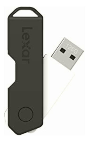 Lexar Jumpdrive Twistturn2 128gb Usb 2.0 Flash Drive, Black