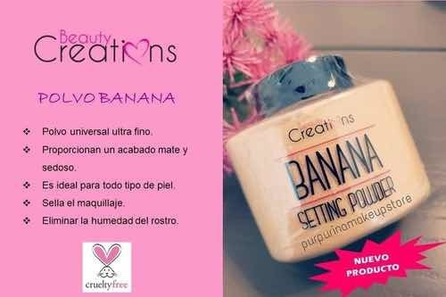 Polvo Banana Sellador De Maquillaje Beauty Creations