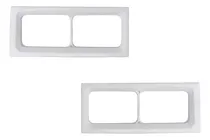 Comprar Juego Aros Molduras De Opticas Faros Mercedes Benz 1215