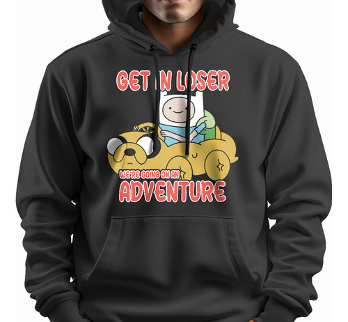 Sudadera Finn Adventure Time Unisex