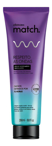 O Boticario Match Creme Modelagor Respeito Ondas 290ml