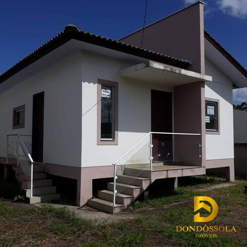 Imagem 1 de 9 de Casa Nova (nunca Habitada) Com 3 Dormitórios, Sendo 1 Suíte, À Venda No Bairro Metropol - Criciúma/sc - 112