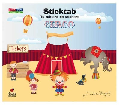 Stick Tab Circo Creciendo Y Aprendiendo The Folders 6521