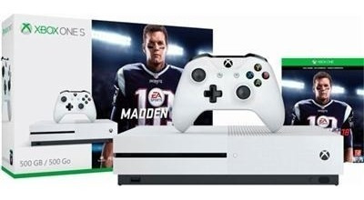 Consola Microsoft Xbox One S Madden Nfl 12 Meses Sin Interes (Reacondicionado)