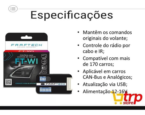 Interface De Volante Ft-wi Faaftech