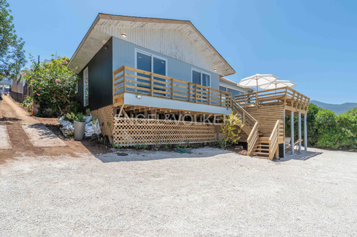 Venta Casa En Centro De Cachagua Con Vista A Mar