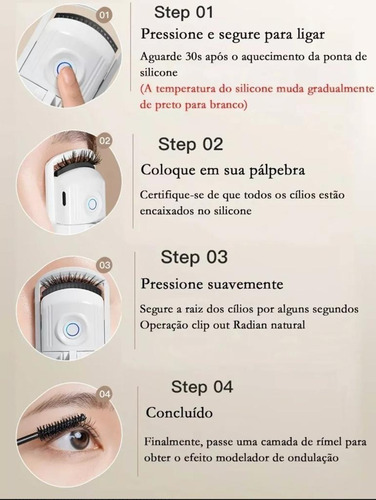 Curvador De Cilios Termico Curvex Profissional